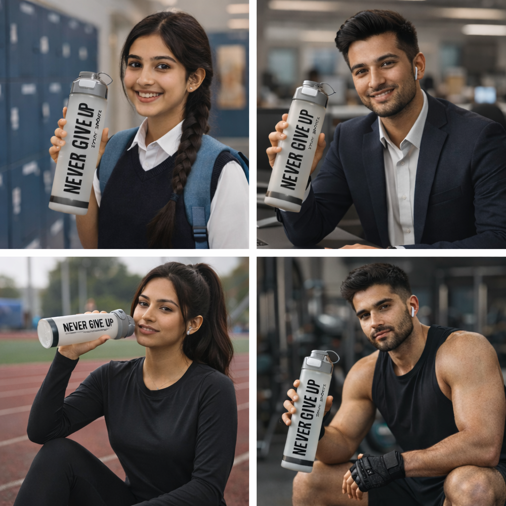 Motivational Water Bottle Bundle of 3